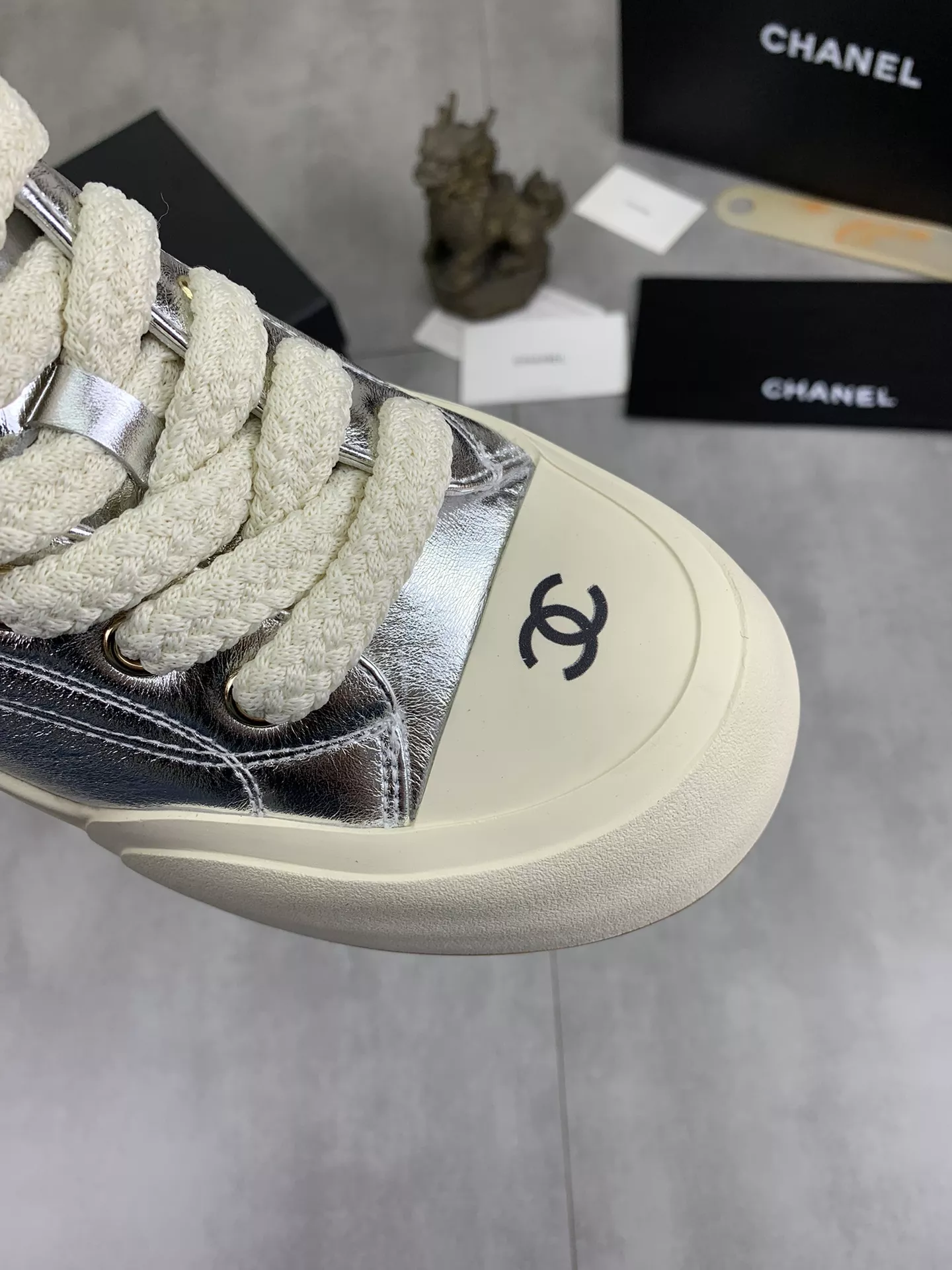 chanel decontractees chaussures pour femme s_12b46203